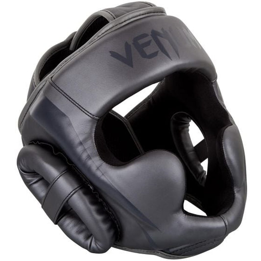VENUM(ヴェナム/ベノム) エリート ヘッドギア グレー UFC公式サプライヤー 軽量 180度視界 スパーリング・トレーニング用 三層構造高密度フォーム マジックテープ(ベルクロ)調整 ボクシング キックボクシング ムエタイ MMA 空手