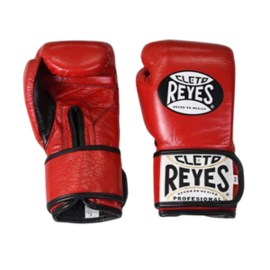 【10%OFF｜10oz】Reyes（レイジェス）ボクシンググローブ マジックテープ・ベルクロ式 スパーリング・トレーニング用（レッド）