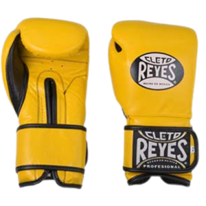 【10%OFF｜16oz】Reyes（レイジェス）ボクシンググローブ マジックテープ・ベルクロ式 スパーリング・トレーニング用（イエロー）