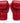 【正規品】フェアテックス(Fairtex) ボクシンググローブ レッド BGV1 8oz 10oz 12oz 14oz 16ozトレーニング・スパーリング用 本革 マジックテープ(ベルクロ式)