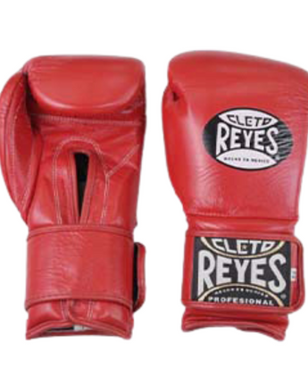【正規品】レイジェス(Reyes) ボクシンググローブ レッド 8〜16oz 本革 ベルクロ スパーリング・トレーニング用