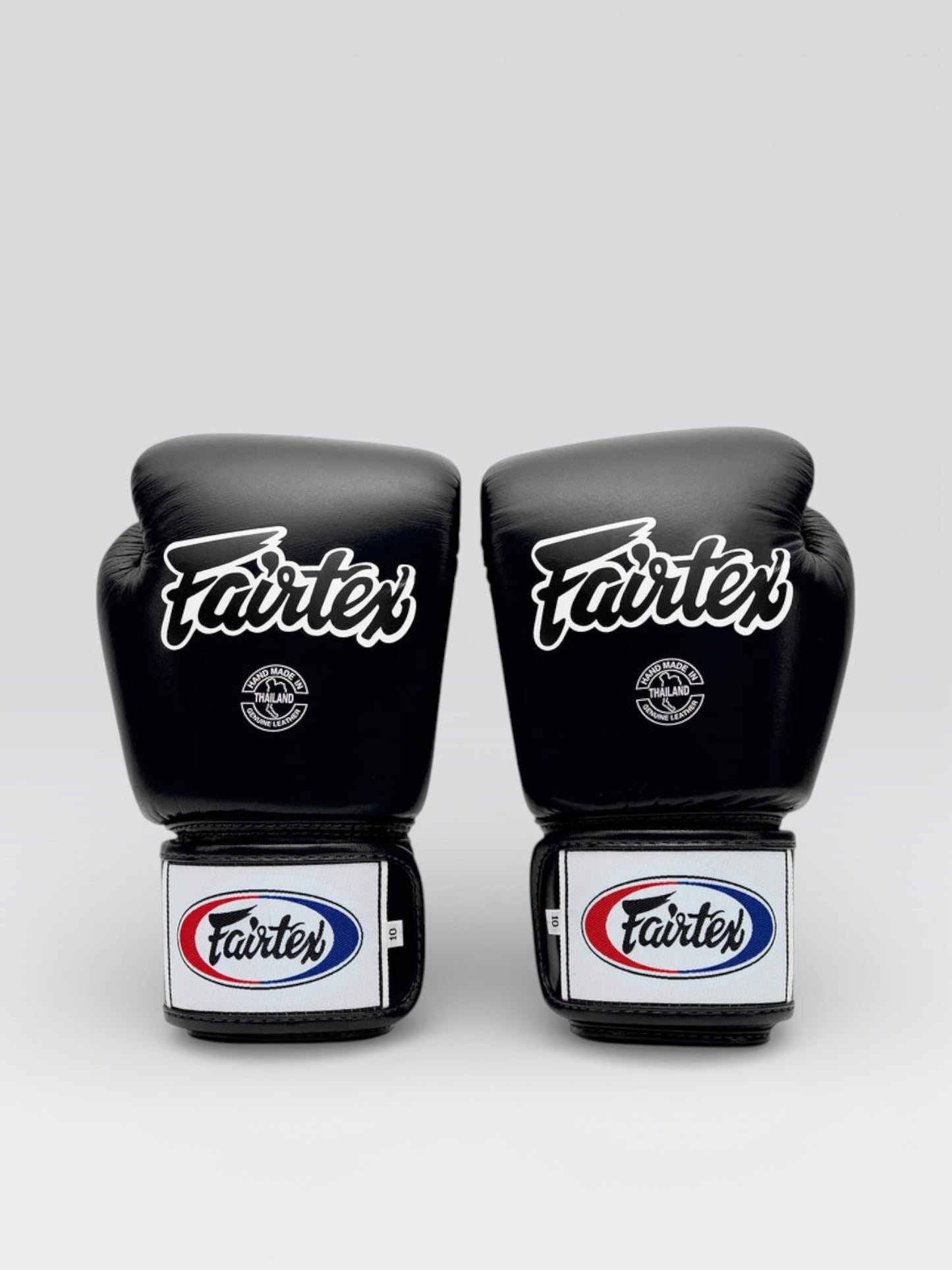 【正規品】フェアテックス(Fairtex) ボクシンググローブ ブラック BGV1 8oz 10oz 12oz 14oz 16ozトレーニング・スパーリング用 本革 マジックテープ(ベルクロ式)