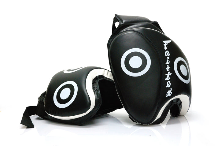 フェアテックス(Fairtex ) ローキックパッド TP3 ブラック 正規品 キックミット サイパッド 太腿用キックパッド ミット キックボクシング ムエタイ MMA 総合格闘技 空手
