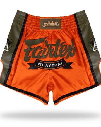 Fairtex フェアテックス BS1705 オレンジ Enigma ムエタイパンツ キックボクシング ショーツ ONE Championship GLORY 公式
