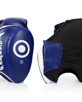 Fairtex TP3 ローキックパッド ブルー プロ仕様 キックボクシング ムエタイ ミット 集中力向上
