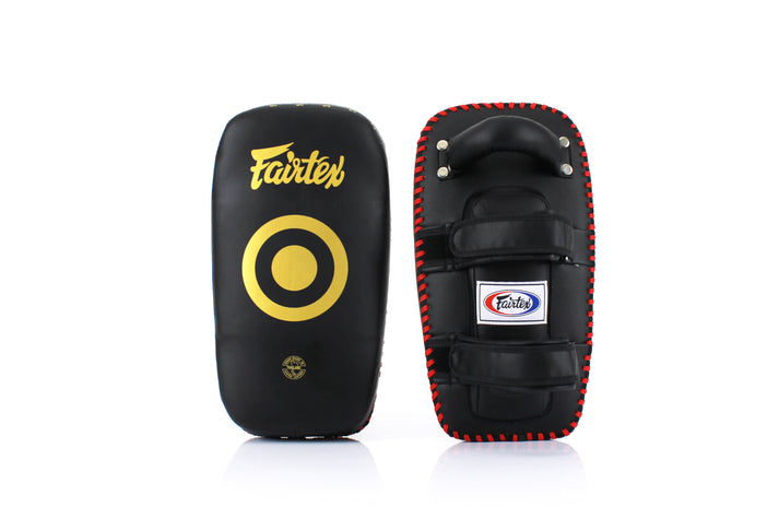 フェアテックス(Fairtex) キックミット KPLC5 ダブルストラップ ブラック 軽量 正規品 ミット キックパッド キックボクシング ムエタイ MMA 総合格闘技 空手