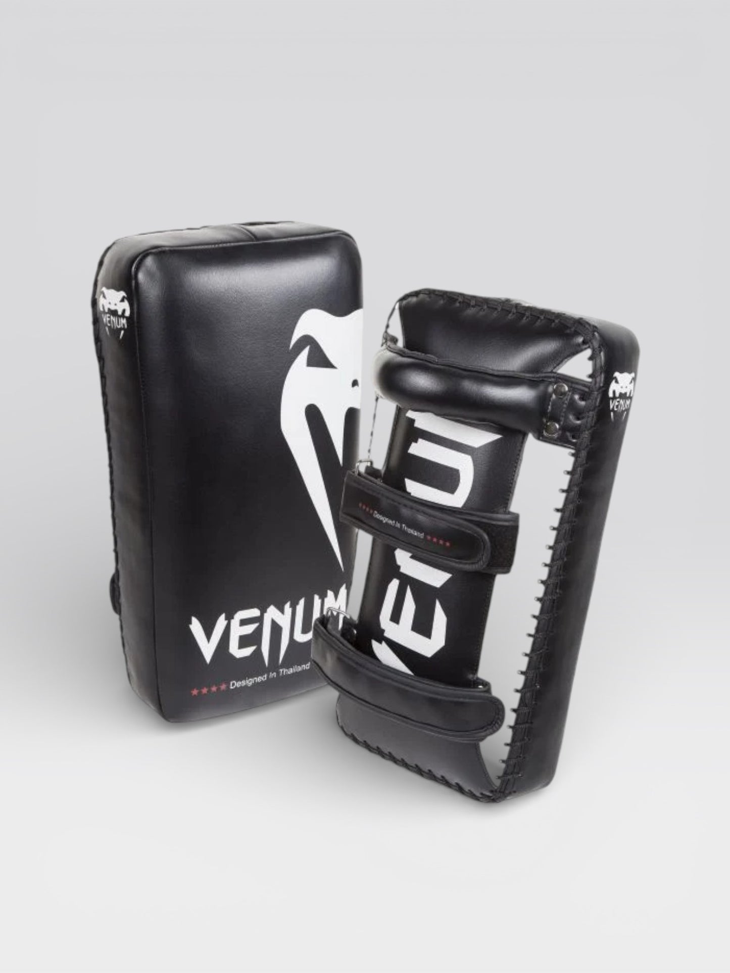 【アウトレット／外装破れあり】VENUM ジャイアント キックパッド ブラック×アイス（左右セット）