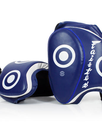フェアテックス(Fairtex ) ローキックパッド TP3 ブルー 正規品 キックミット サイパッド 太腿用キックパッド ミット キックボクシング ムエタイ MMA 総合格闘技 空手
