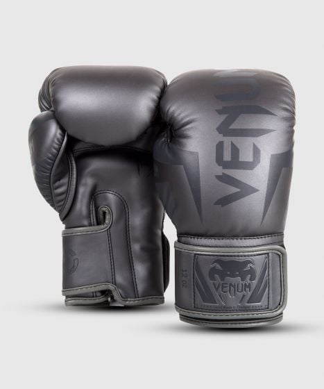 VENUM（ヴェナム/ベノム） エリート ボクシング グローブ グレー UFC 公式 サプライヤー 8oz 10oz 12oz 14oz 16oz トレーニング・スパーリング 初心者から上級者まで 三層構造高密度パッド マジックテープ(ベルクロ式) ボクシング キックボクシング ムエタイ MMA