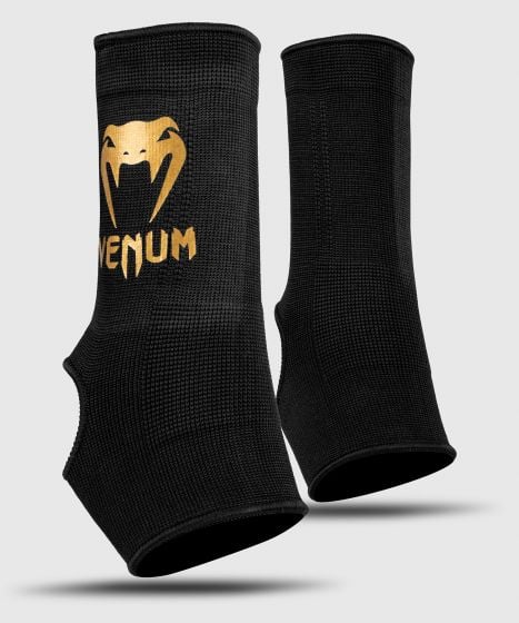 【10%OFF｜Sサイズ】VENUM アンクルサポーター コンタクト アンクル サポートガード（ブラック・ゴールド）