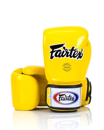 Fairtex BGV1 ボクシンググローブ イエロー 8oz