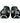 フェアテックス(Fairtex ) ローキックパッド TP3 ブラック 正規品 キックミット サイパッド 太腿用キックパッド ミット キックボクシング ムエタイ MMA 総合格闘技 空手