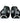 フェアテックス(Fairtex ) ローキックパッド TP3 ブラック 正規品 キックミット サイパッド 太腿用キックパッド ミット キックボクシング ムエタイ MMA 総合格闘技 空手